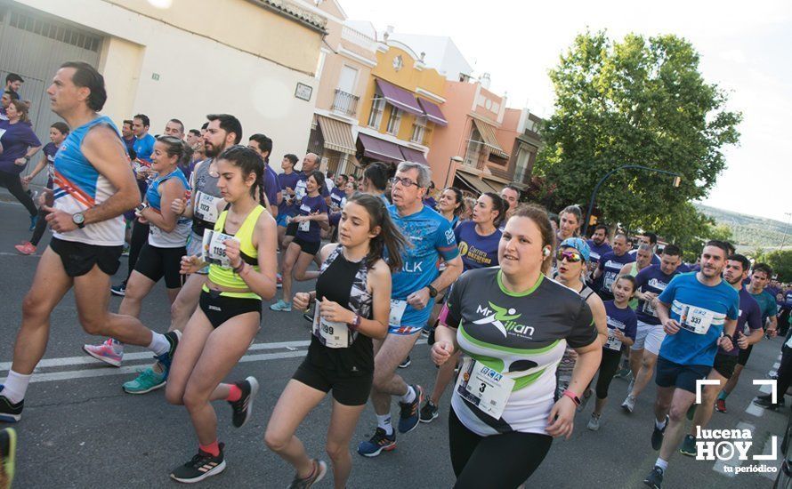 GALERÍA: Jasmine Boutoil y Jaume Leiva se llevan la multitudinaria IV Carrera Nazarena de Lucena