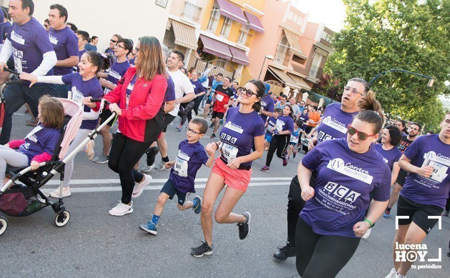 GALERÍA: Jasmine Boutoil y Jaume Leiva se llevan la multitudinaria IV Carrera Nazarena de Lucena