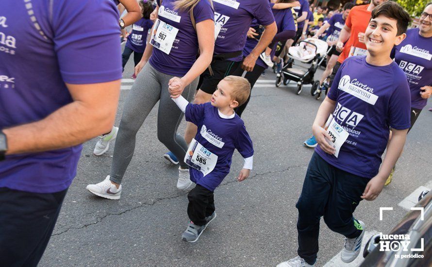 GALERÍA: Jasmine Boutoil y Jaume Leiva se llevan la multitudinaria IV Carrera Nazarena de Lucena