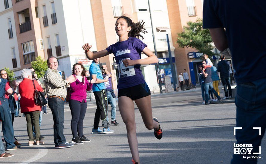 GALERÍA: Jasmine Boutoil y Jaume Leiva se llevan la multitudinaria IV Carrera Nazarena de Lucena