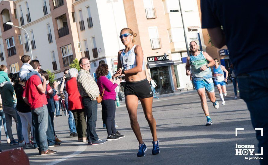 GALERÍA: Jasmine Boutoil y Jaume Leiva se llevan la multitudinaria IV Carrera Nazarena de Lucena