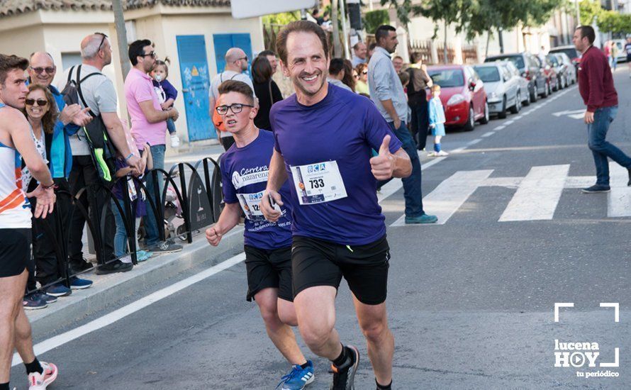 GALERÍA: Jasmine Boutoil y Jaume Leiva se llevan la multitudinaria IV Carrera Nazarena de Lucena