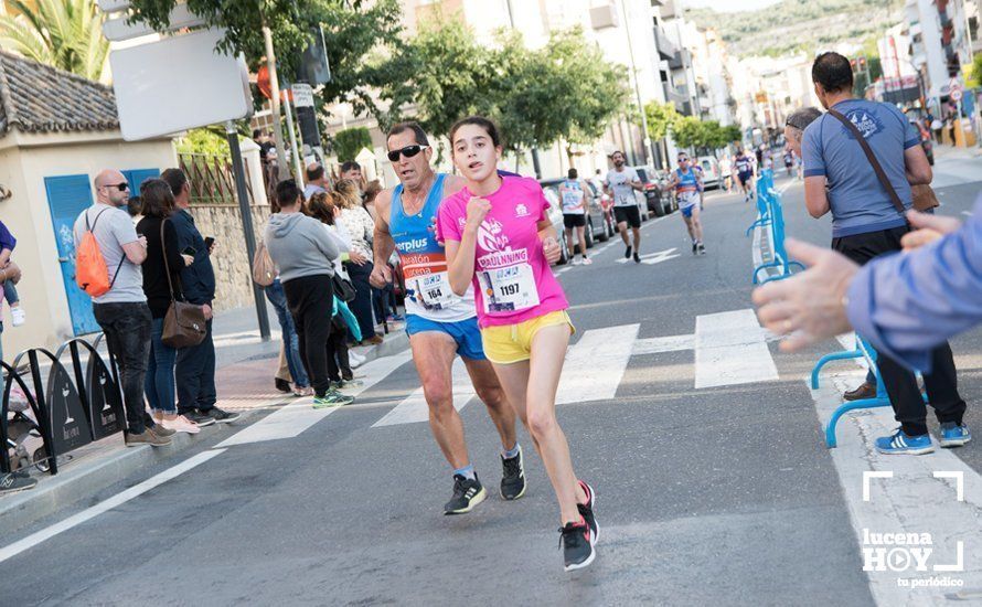 GALERÍA: Jasmine Boutoil y Jaume Leiva se llevan la multitudinaria IV Carrera Nazarena de Lucena