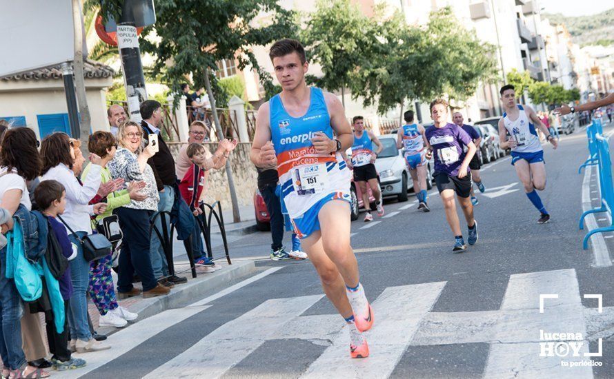 GALERÍA: Jasmine Boutoil y Jaume Leiva se llevan la multitudinaria IV Carrera Nazarena de Lucena