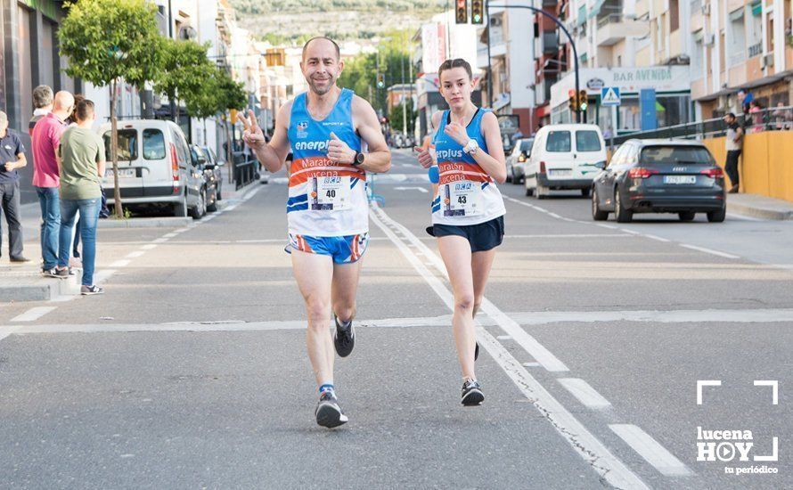 GALERÍA: Jasmine Boutoil y Jaume Leiva se llevan la multitudinaria IV Carrera Nazarena de Lucena