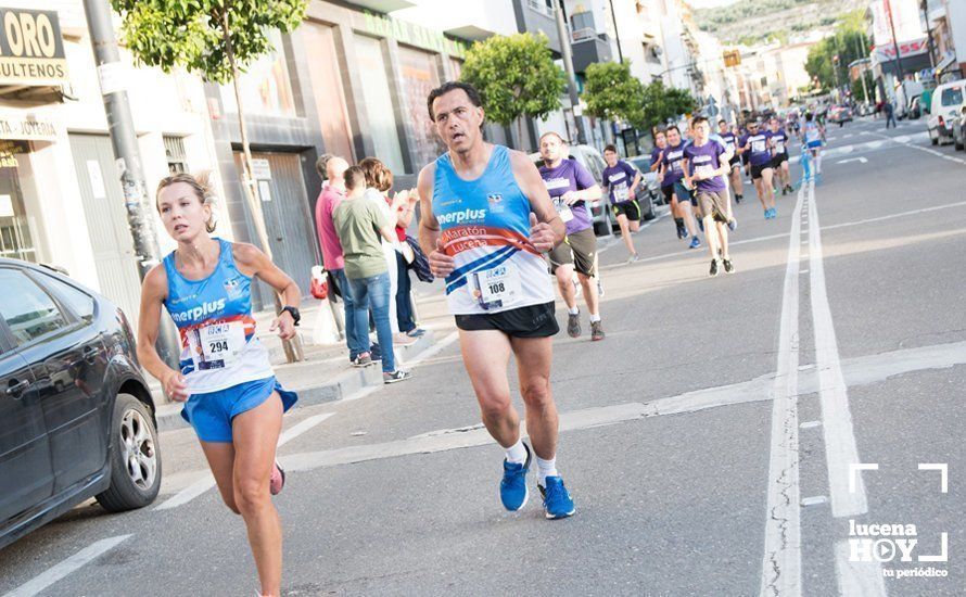 GALERÍA: Jasmine Boutoil y Jaume Leiva se llevan la multitudinaria IV Carrera Nazarena de Lucena