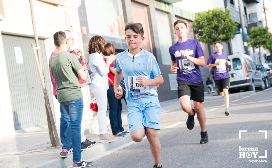 GALERÍA: Jasmine Boutoil y Jaume Leiva se llevan la multitudinaria IV Carrera Nazarena de Lucena