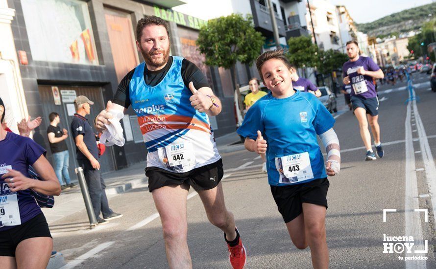 GALERÍA: Jasmine Boutoil y Jaume Leiva se llevan la multitudinaria IV Carrera Nazarena de Lucena