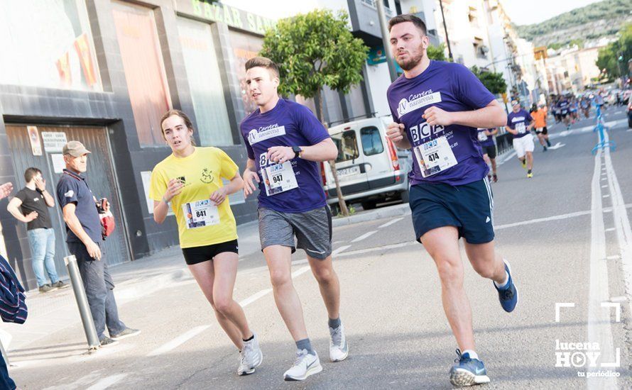 GALERÍA: Jasmine Boutoil y Jaume Leiva se llevan la multitudinaria IV Carrera Nazarena de Lucena