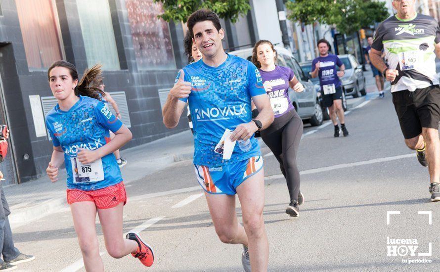 GALERÍA: Jasmine Boutoil y Jaume Leiva se llevan la multitudinaria IV Carrera Nazarena de Lucena