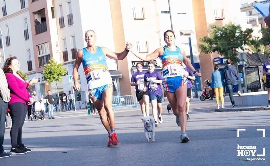 GALERÍA: Jasmine Boutoil y Jaume Leiva se llevan la multitudinaria IV Carrera Nazarena de Lucena