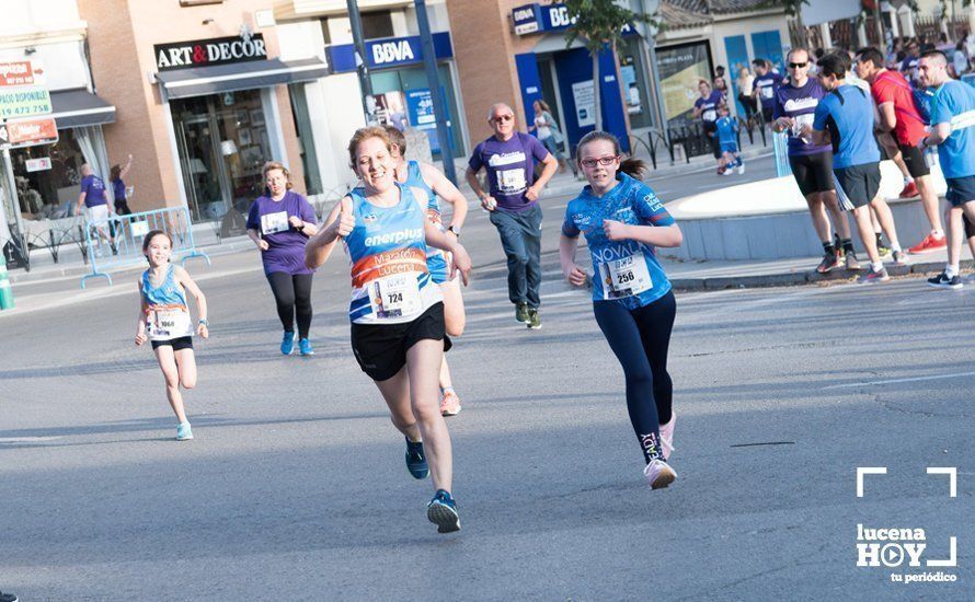 GALERÍA: Jasmine Boutoil y Jaume Leiva se llevan la multitudinaria IV Carrera Nazarena de Lucena