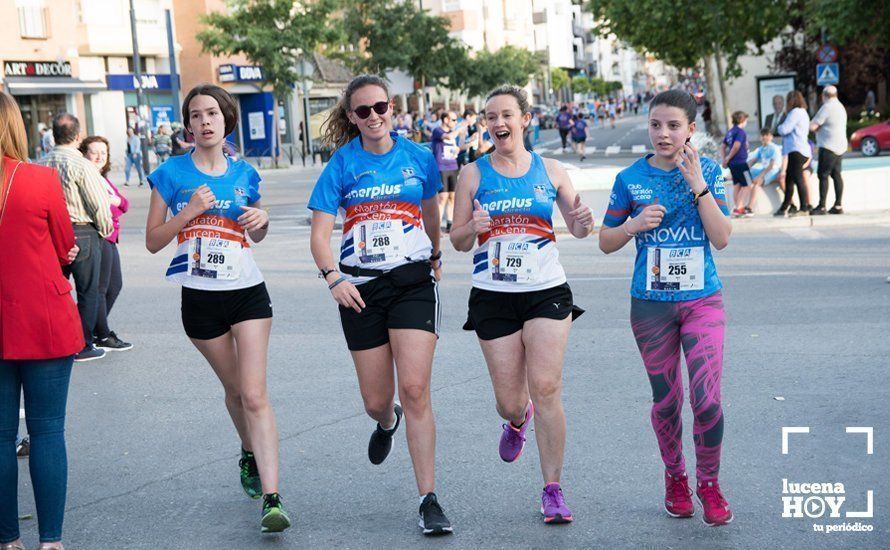 GALERÍA: Jasmine Boutoil y Jaume Leiva se llevan la multitudinaria IV Carrera Nazarena de Lucena