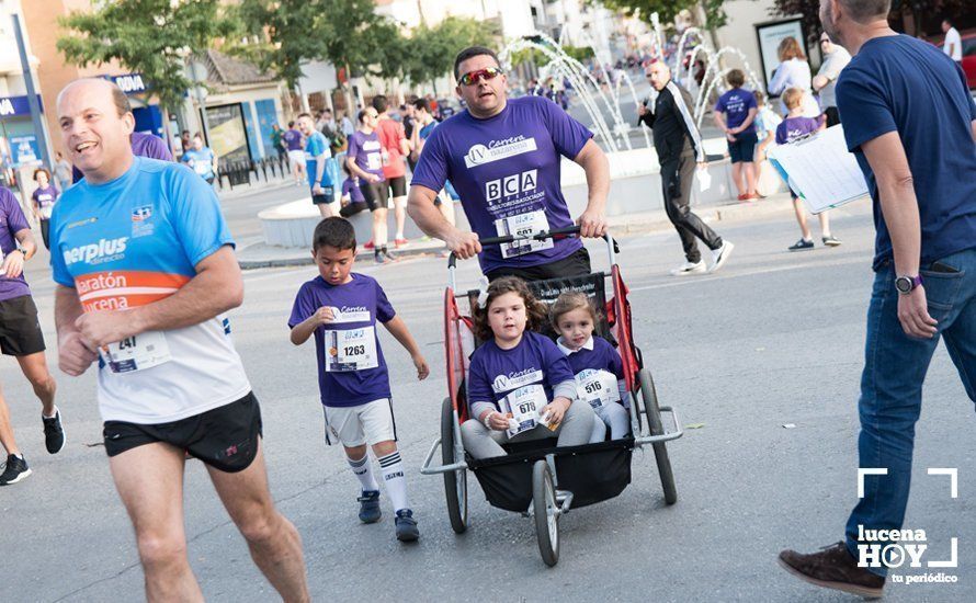 GALERÍA: Jasmine Boutoil y Jaume Leiva se llevan la multitudinaria IV Carrera Nazarena de Lucena