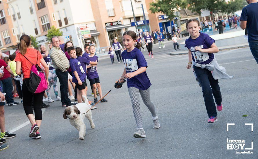 GALERÍA: Jasmine Boutoil y Jaume Leiva se llevan la multitudinaria IV Carrera Nazarena de Lucena