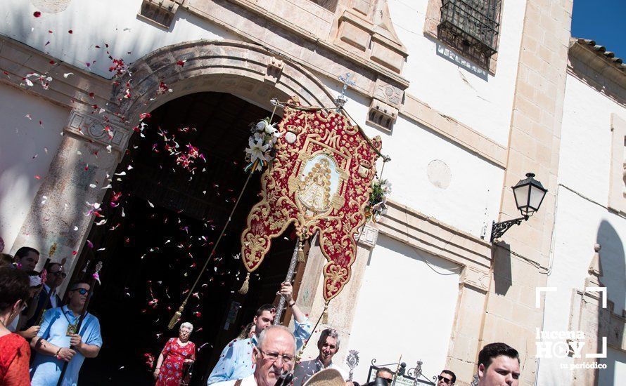 GALERÍA: La Hermandad del Rocío de Lucena inicia el camino hacia Almonte tras visitar a la Virgen de Araceli