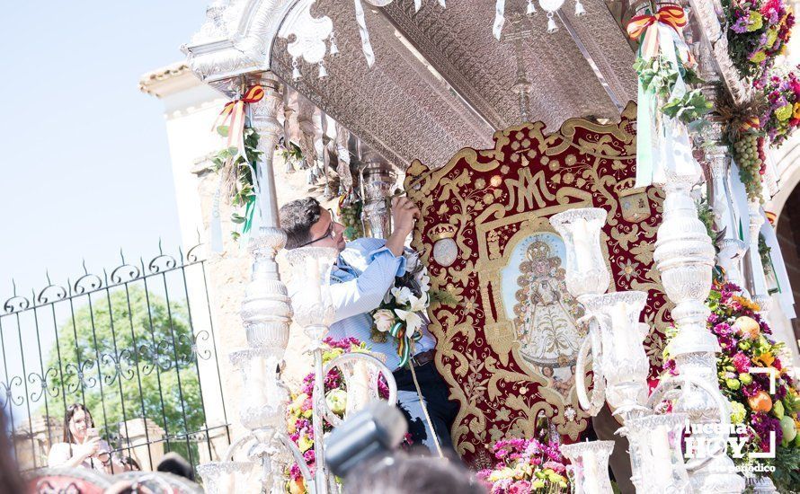 GALERÍA: La Hermandad del Rocío de Lucena inicia el camino hacia Almonte tras visitar a la Virgen de Araceli