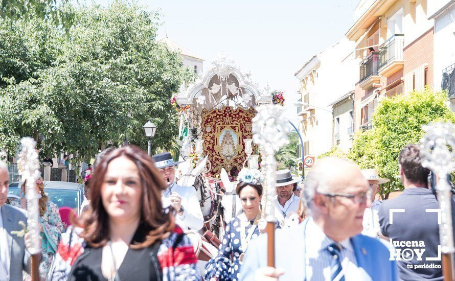 GALERÍA: La Hermandad del Rocío de Lucena inicia el camino hacia Almonte tras visitar a la Virgen de Araceli