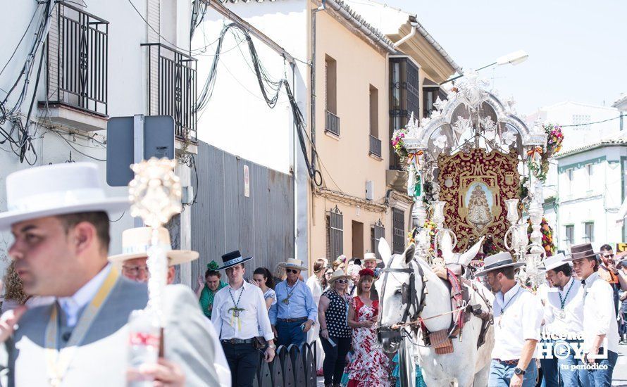 GALERÍA: La Hermandad del Rocío de Lucena inicia el camino hacia Almonte tras visitar a la Virgen de Araceli