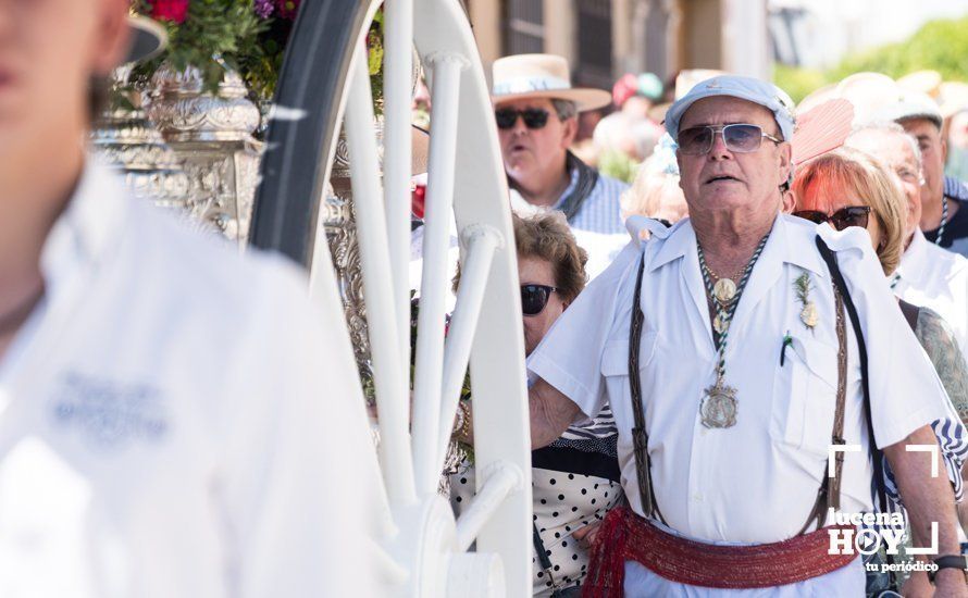 GALERÍA: La Hermandad del Rocío de Lucena inicia el camino hacia Almonte tras visitar a la Virgen de Araceli