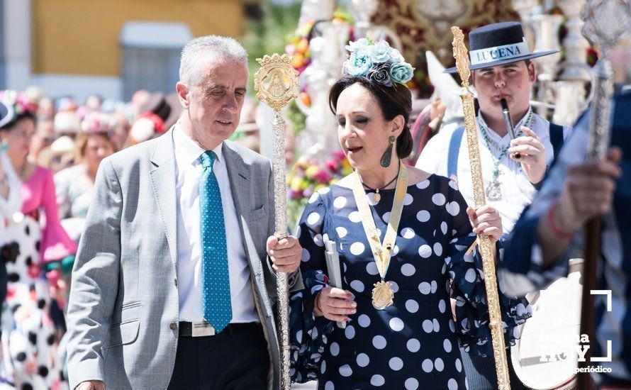 GALERÍA: La Hermandad del Rocío de Lucena inicia el camino hacia Almonte tras visitar a la Virgen de Araceli