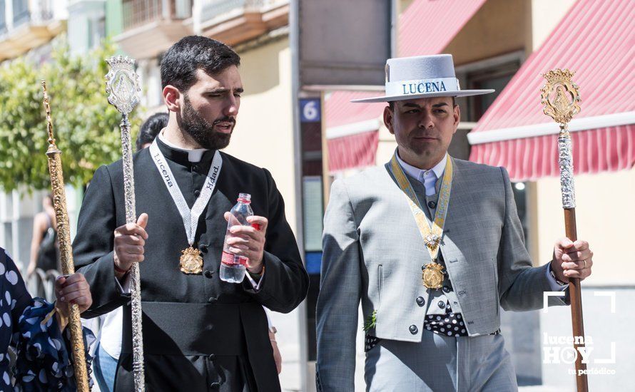 GALERÍA: La Hermandad del Rocío de Lucena inicia el camino hacia Almonte tras visitar a la Virgen de Araceli