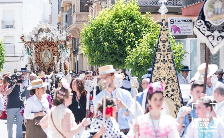 GALERÍA: La Hermandad del Rocío de Lucena inicia el camino hacia Almonte tras visitar a la Virgen de Araceli