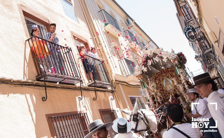 GALERÍA: La Hermandad del Rocío de Lucena inicia el camino hacia Almonte tras visitar a la Virgen de Araceli