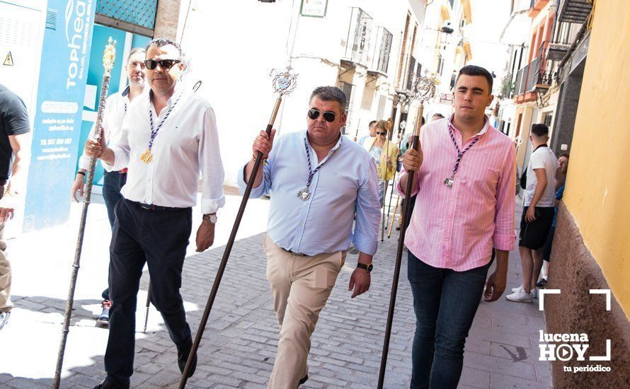 GALERÍA: La Hermandad del Rocío de Lucena inicia el camino hacia Almonte tras visitar a la Virgen de Araceli