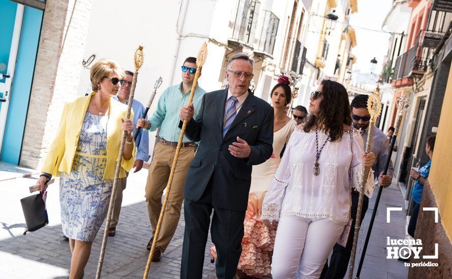 GALERÍA: La Hermandad del Rocío de Lucena inicia el camino hacia Almonte tras visitar a la Virgen de Araceli