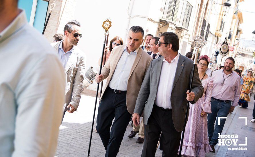 GALERÍA: La Hermandad del Rocío de Lucena inicia el camino hacia Almonte tras visitar a la Virgen de Araceli