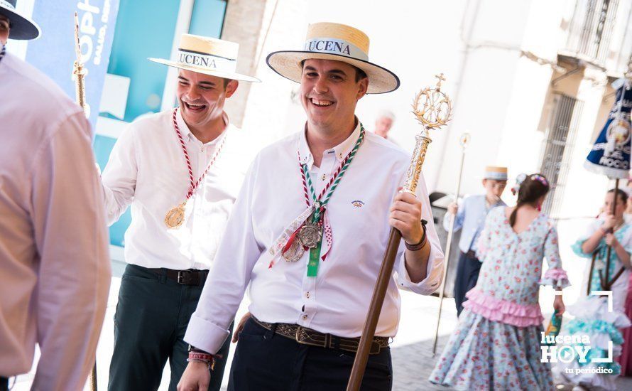 GALERÍA: La Hermandad del Rocío de Lucena inicia el camino hacia Almonte tras visitar a la Virgen de Araceli