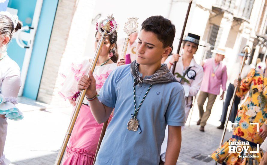 GALERÍA: La Hermandad del Rocío de Lucena inicia el camino hacia Almonte tras visitar a la Virgen de Araceli