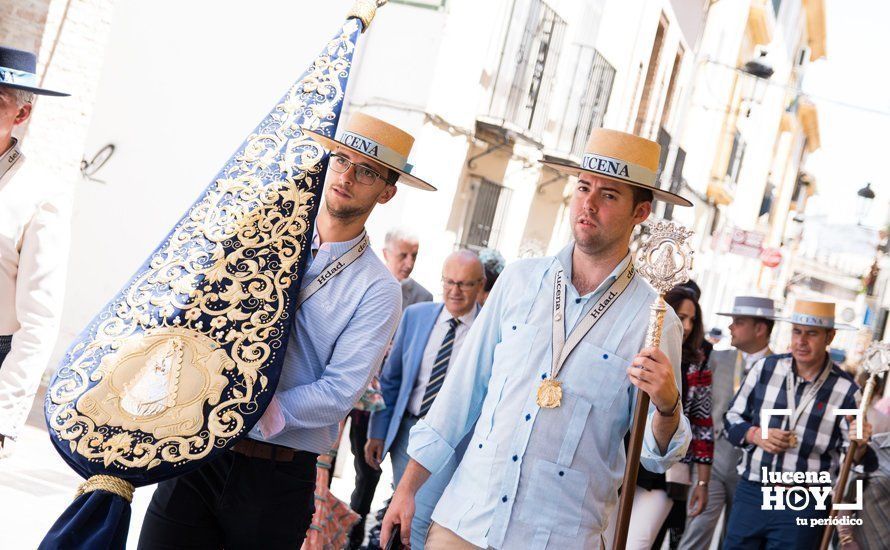 GALERÍA: La Hermandad del Rocío de Lucena inicia el camino hacia Almonte tras visitar a la Virgen de Araceli