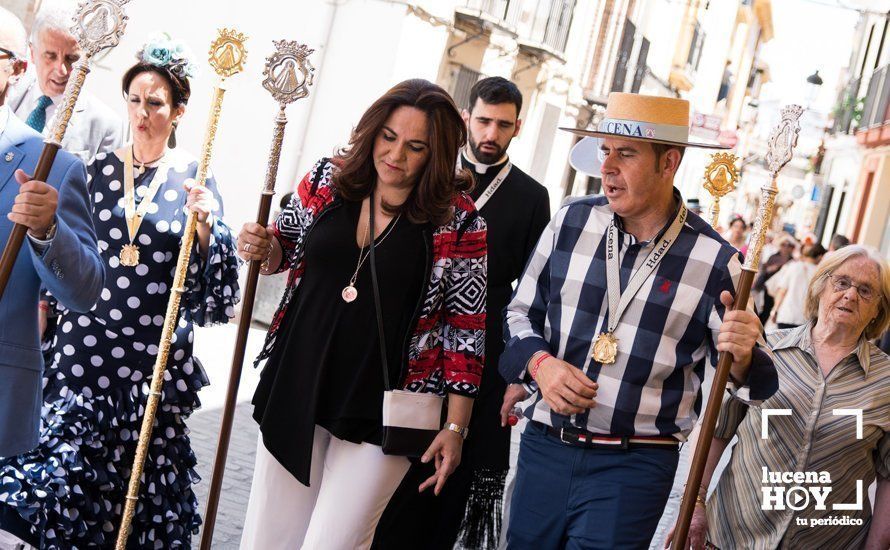 GALERÍA: La Hermandad del Rocío de Lucena inicia el camino hacia Almonte tras visitar a la Virgen de Araceli