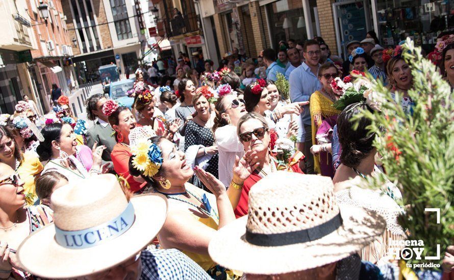 GALERÍA: La Hermandad del Rocío de Lucena inicia el camino hacia Almonte tras visitar a la Virgen de Araceli