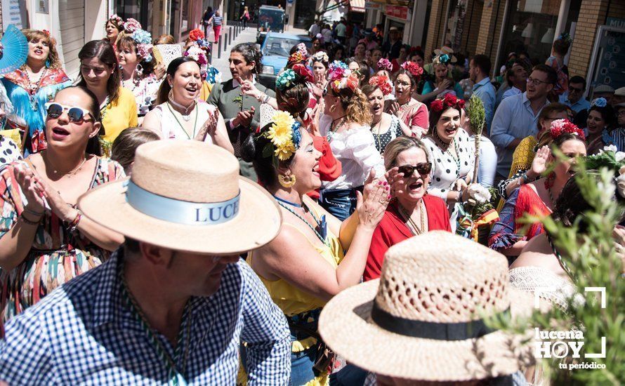 GALERÍA: La Hermandad del Rocío de Lucena inicia el camino hacia Almonte tras visitar a la Virgen de Araceli