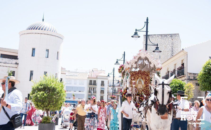 GALERÍA: La Hermandad del Rocío de Lucena inicia el camino hacia Almonte tras visitar a la Virgen de Araceli