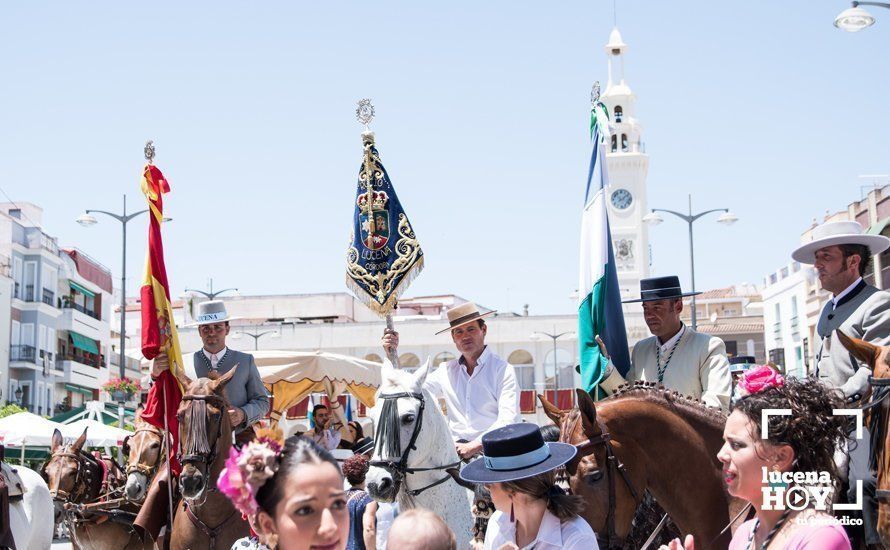 GALERÍA: La Hermandad del Rocío de Lucena inicia el camino hacia Almonte tras visitar a la Virgen de Araceli