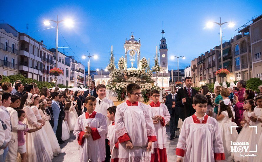  Imagen de la procesión del Corpus Christi del pasado año. Foto: Jesús Cañete 