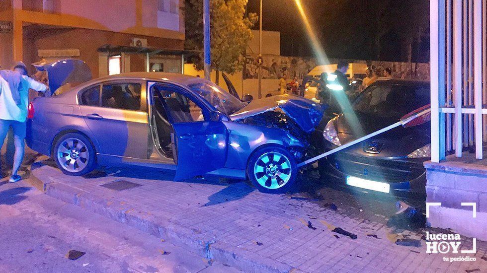  Una imagen del accidente 