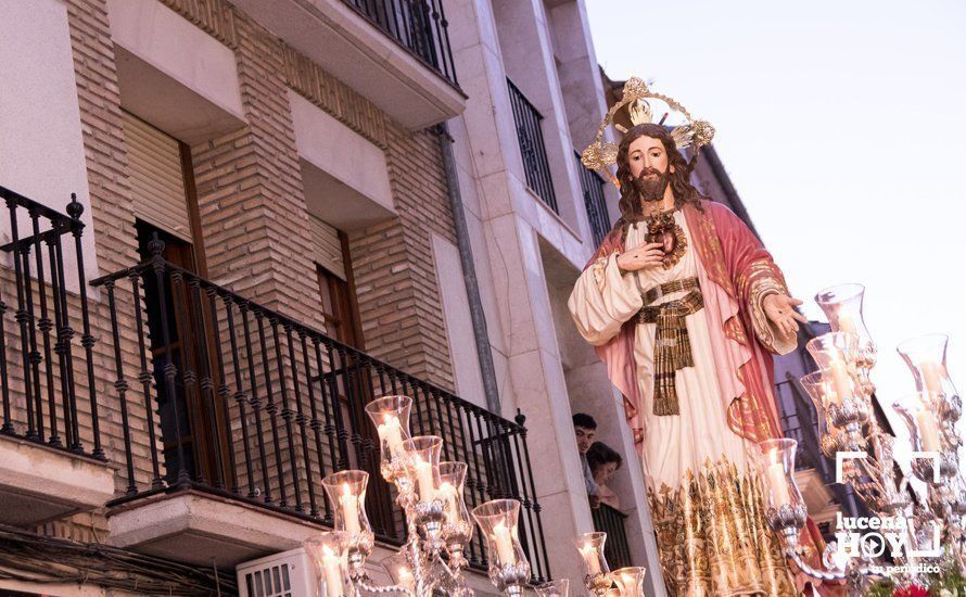 GALERÍA: Las imágenes de la procesión extraordinaria del Sagrado Corazón de Jesús