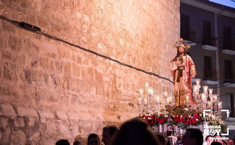 GALERÍA: Las imágenes de la procesión extraordinaria del Sagrado Corazón de Jesús