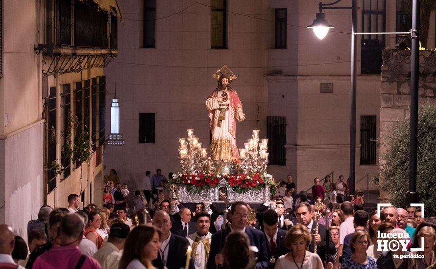 GALERÍA: Las imágenes de la procesión extraordinaria del Sagrado Corazón de Jesús