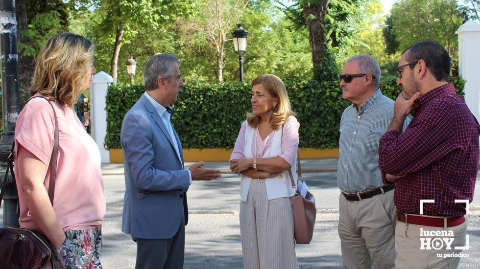  Visita de la delegada de Salud 