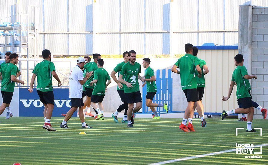  Entrenamiento del nuevo Ciudad de Lucena 