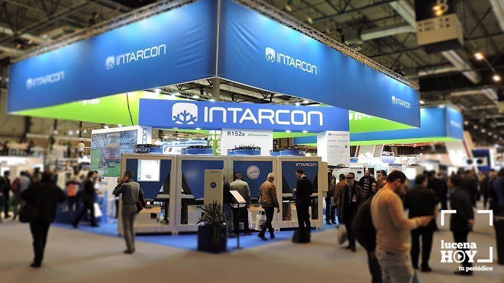  Stand de Intarcon en una feria sectorial del sector 