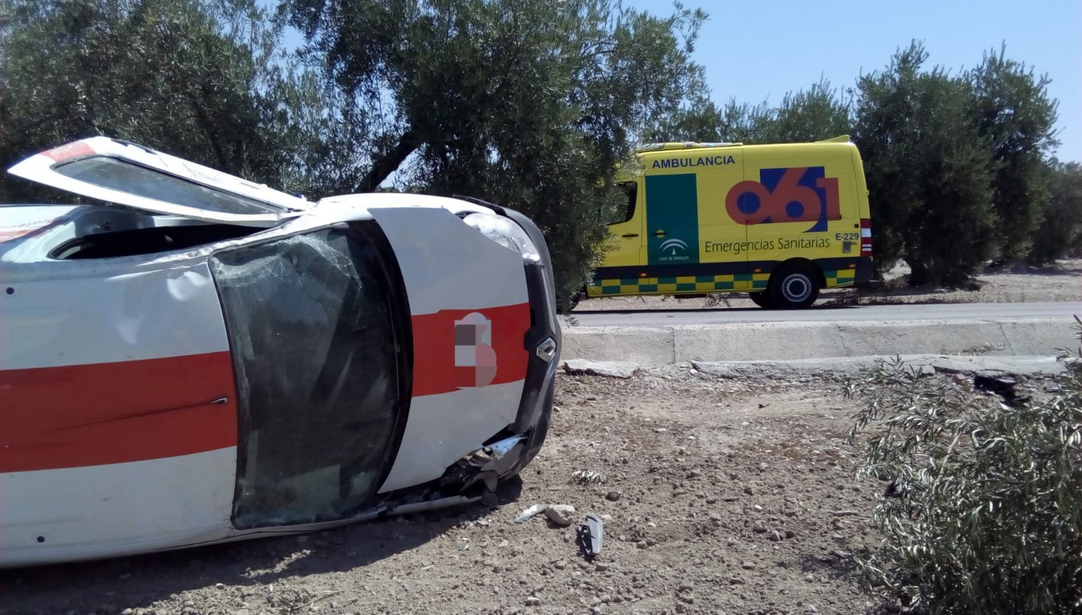  Estado en el que quedó el vehículo. Foto: 061 Córdoba 