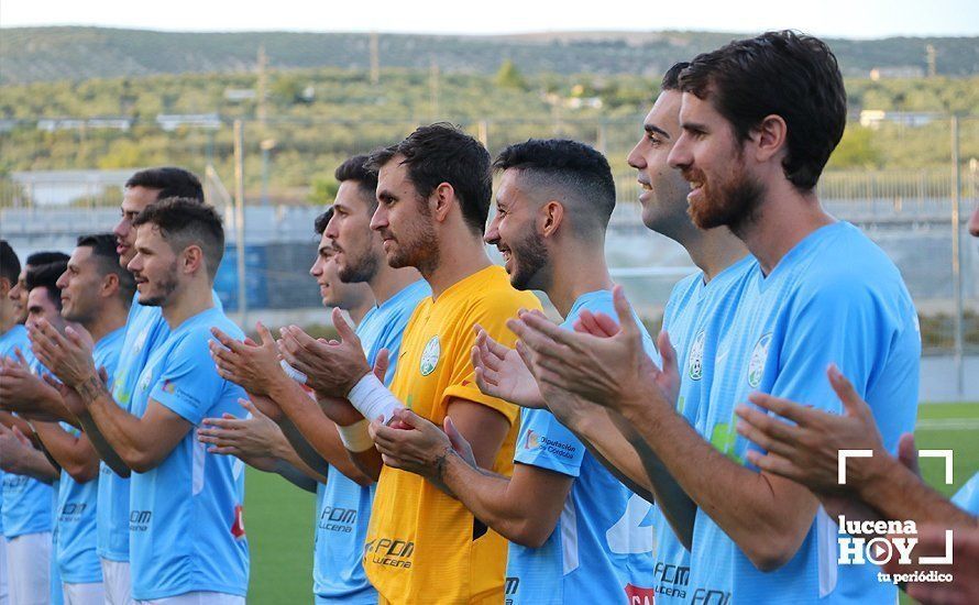 GALERÍA: Las imágenes de la presentación del nuevo Ciudad de Lucena y el partido frente al U.D.C. Torredonjimeno (0-1)