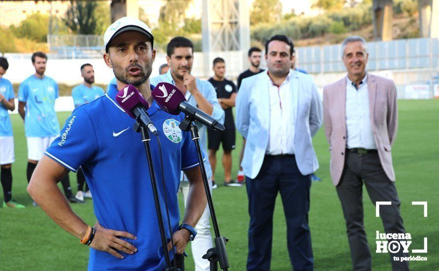 GALERÍA: Las imágenes de la presentación del nuevo Ciudad de Lucena y el partido frente al U.D.C. Torredonjimeno (0-1)